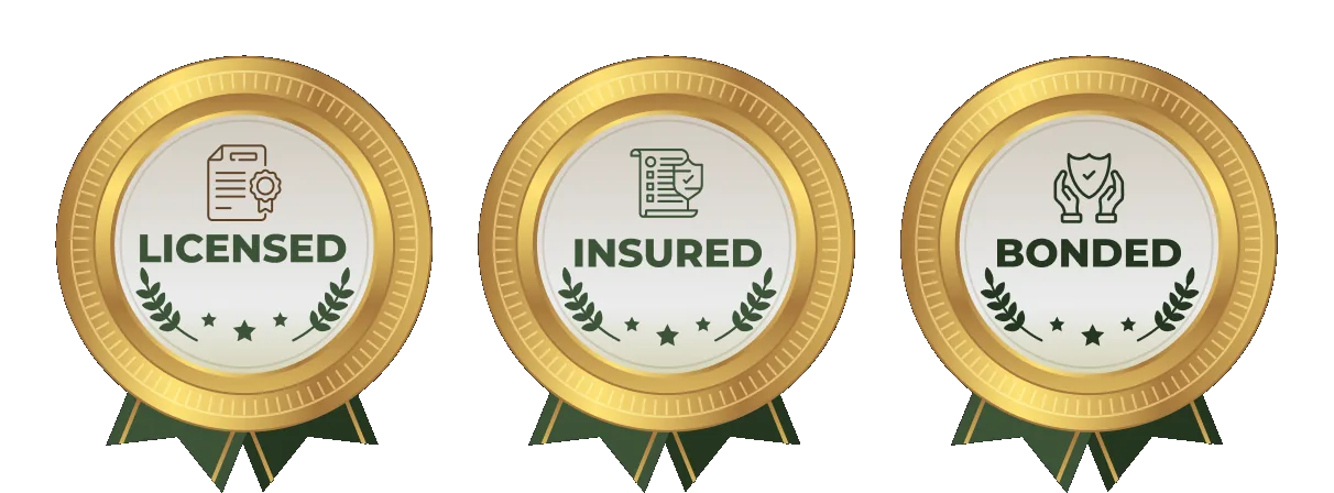 Licensed, insured and bonded